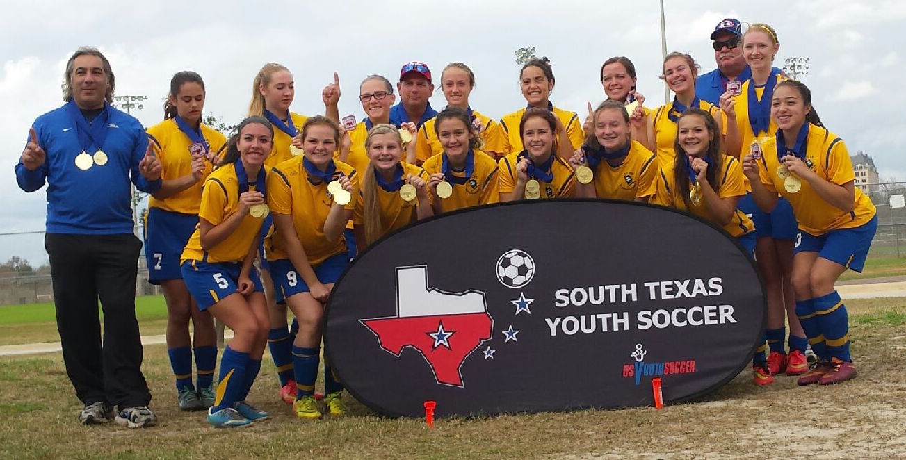 U16 Girls, the Surge, South Texas Youth Soccer Association's 2014 Fall State Champions